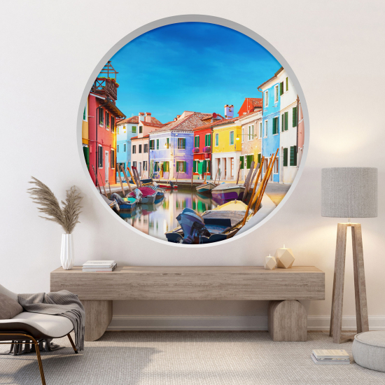 Vinilo Adhesivo Decorativo trampantojo 3D - Burano