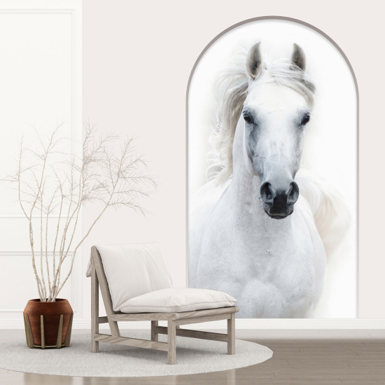 Vinilo Adhesivo Decorativo trampantojo 3D - Caballo