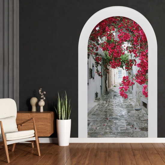 Vinilo Adhesivo Decorativo trampantojo 3D - Callejón