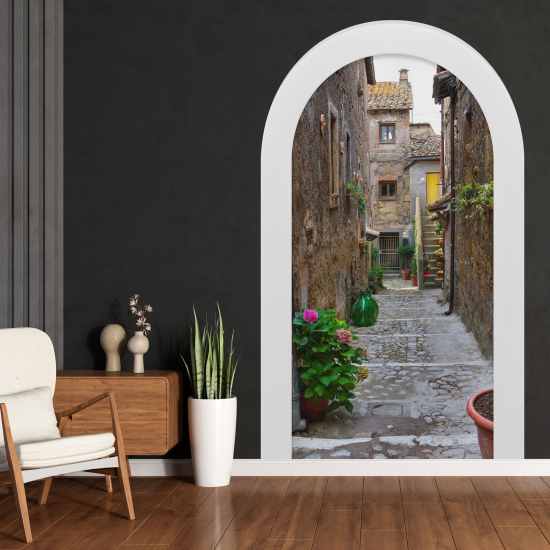 Vinilo Adhesivo Decorativo trampantojo 3D - Callejón