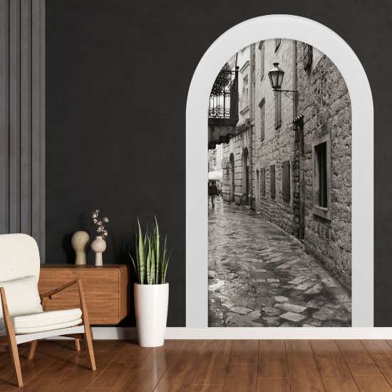 Vinilo Adhesivo Decorativo trampantojo 3D - Callejón
