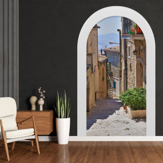 Vinilo Adhesivo Decorativo trampantojo 3D - Callejón