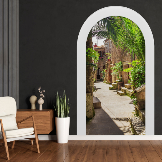 Vinilo Adhesivo Decorativo trampantojo 3D - Callejón