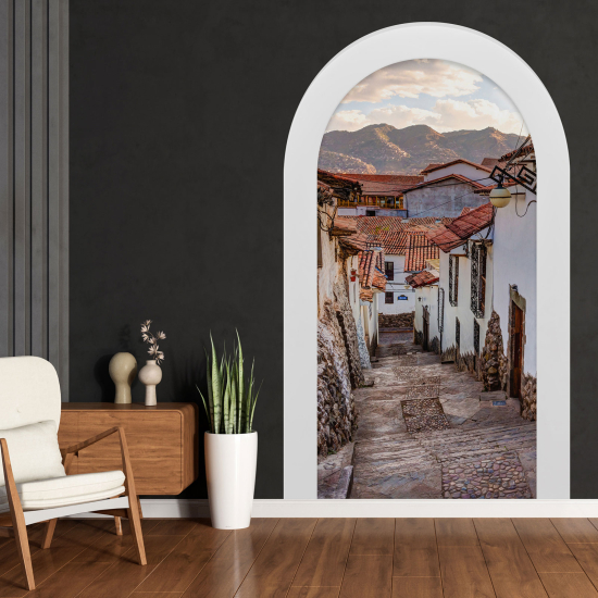 Vinilo Adhesivo Decorativo trampantojo 3D - Callejón