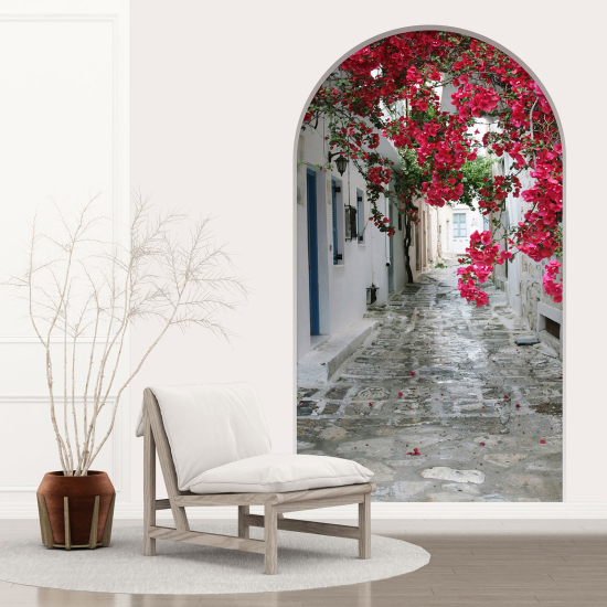 Vinilo Adhesivo Decorativo trampantojo 3D - Callejón