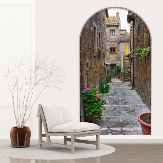 Vinilo Adhesivo Decorativo trampantojo 3D - Callejón