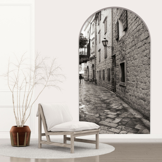 Vinilo Adhesivo Decorativo trampantojo 3D - Callejón