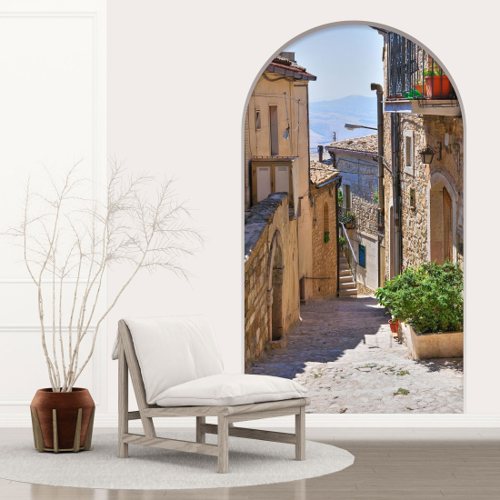 Vinilo Adhesivo Decorativo trampantojo 3D - Callejón