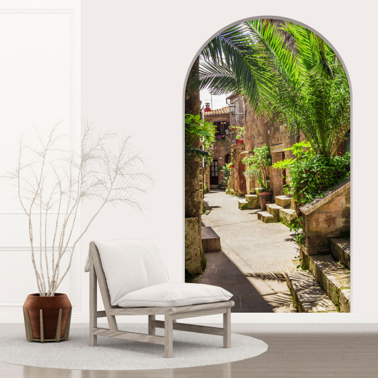 Vinilo Adhesivo Decorativo trampantojo 3D - Callejón