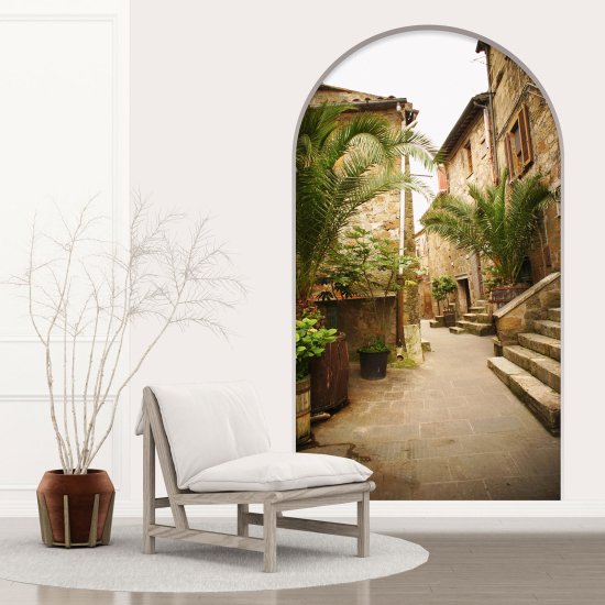 Vinilo Adhesivo Decorativo trampantojo 3D - Callejón
