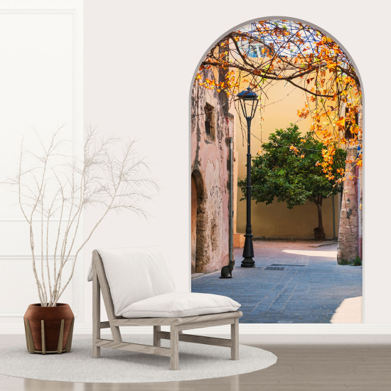 Vinilo Adhesivo Decorativo trampantojo 3D - Callejón
