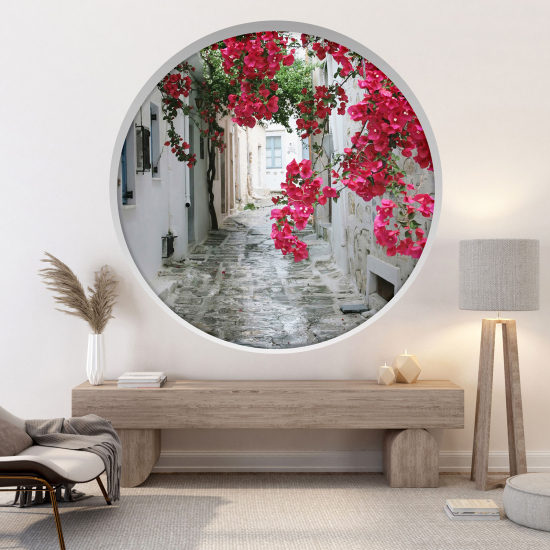 Vinilo Adhesivo Decorativo trampantojo 3D - Callejón