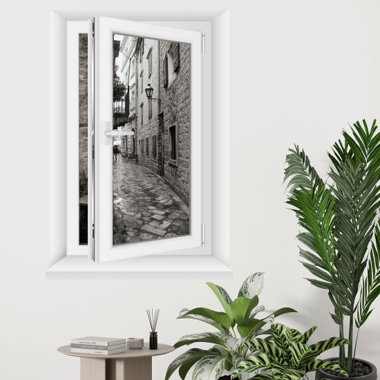 Vinilo Adhesivo Decorativo trampantojo 3D - Callejón