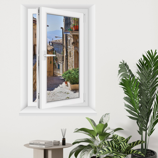 Vinilo Adhesivo Decorativo trampantojo 3D - Callejón