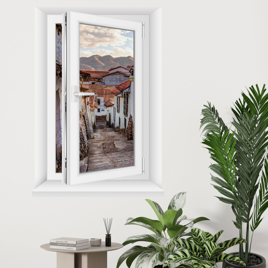 Vinilo Adhesivo Decorativo trampantojo 3D - Callejón