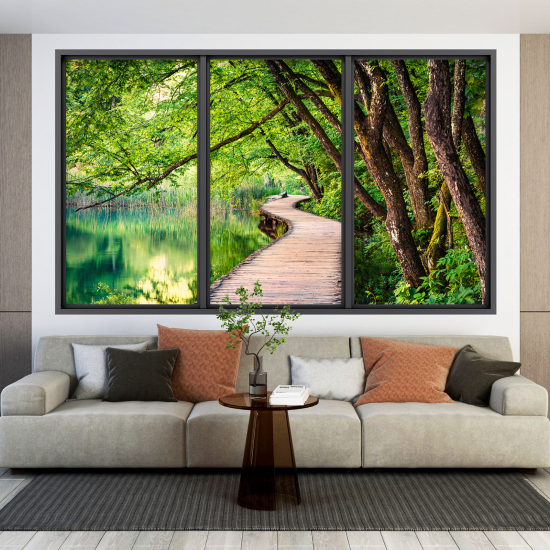 Vinilo Adhesivo Decorativo trampantojo 3D - Camino