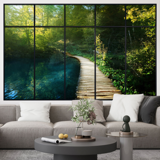 Vinilo Adhesivo Decorativo trampantojo 3D - Camino