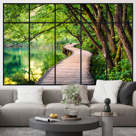 Vinilo Adhesivo Decorativo trampantojo 3D - Camino