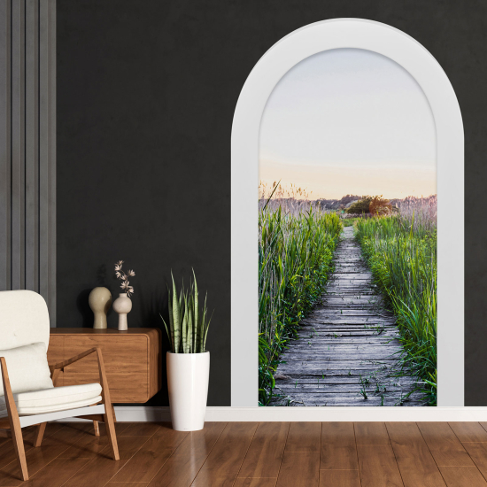 Vinilo Adhesivo Decorativo trampantojo 3D - Camino