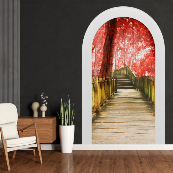 Vinilo Adhesivo Decorativo trampantojo 3D - Camino
