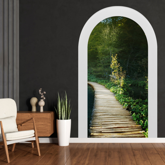 Vinilo Adhesivo Decorativo trampantojo 3D - Camino