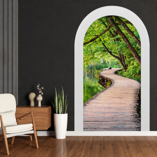 Vinilo Adhesivo Decorativo trampantojo 3D - Camino