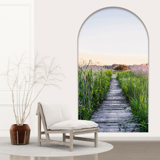 Vinilo Adhesivo Decorativo trampantojo 3D - Camino