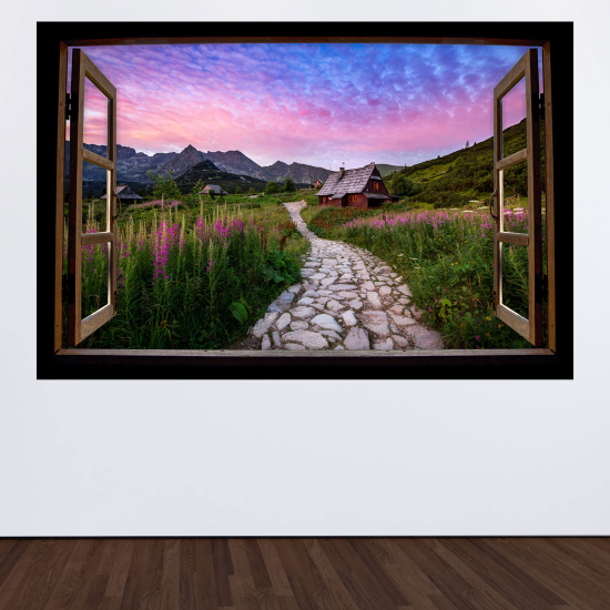Vinilo Adhesivo Decorativo trampantojo 3D - Camino