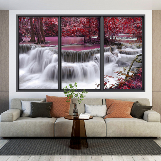 Vinilo Adhesivo Decorativo trampantojo 3D - Cascada