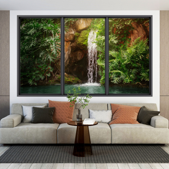 Vinilo Adhesivo Decorativo trampantojo 3D - Cascada