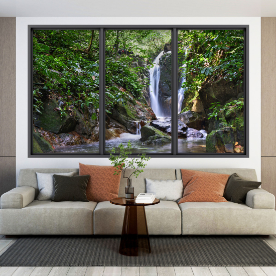 Vinilo Adhesivo Decorativo trampantojo 3D - Cascada