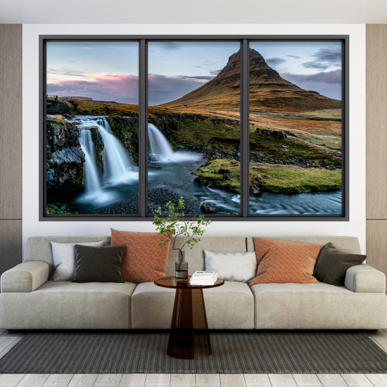 Vinilo Adhesivo Decorativo trampantojo 3D - Cascada