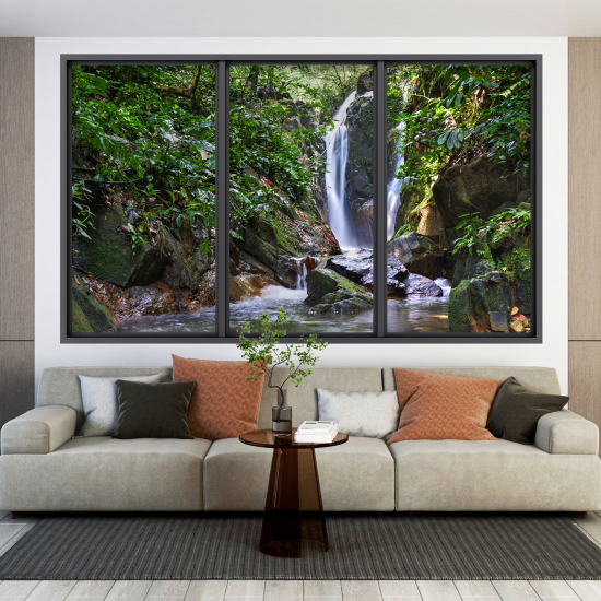 Vinilo Adhesivo Decorativo trampantojo 3D - Cascada