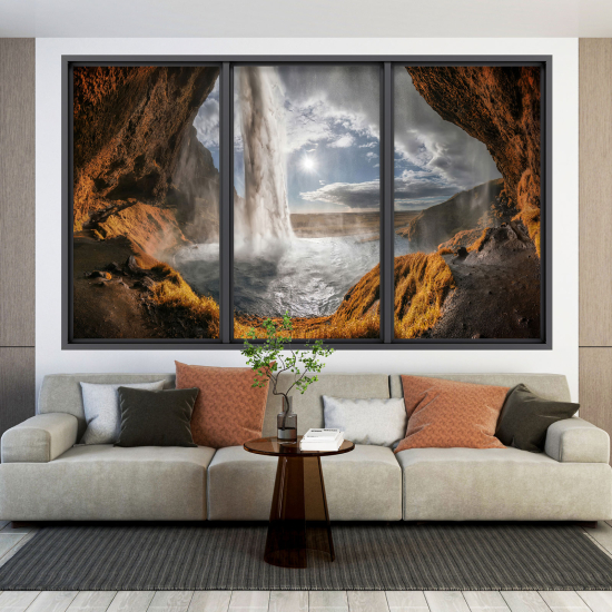 Vinilo Adhesivo Decorativo trampantojo 3D - Cascada