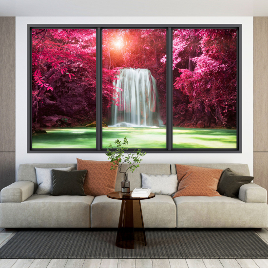 Vinilo Adhesivo Decorativo trampantojo 3D - Cascada