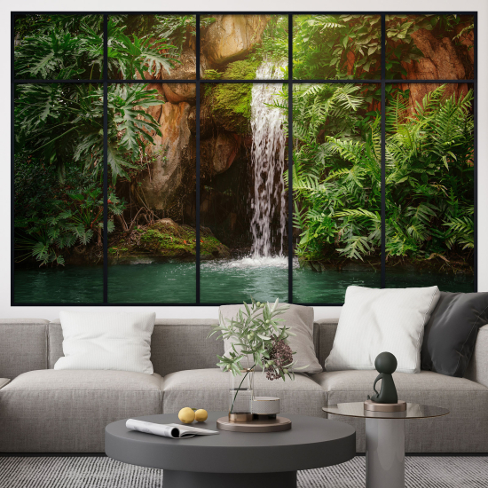 Vinilo Adhesivo Decorativo trampantojo 3D - Cascada