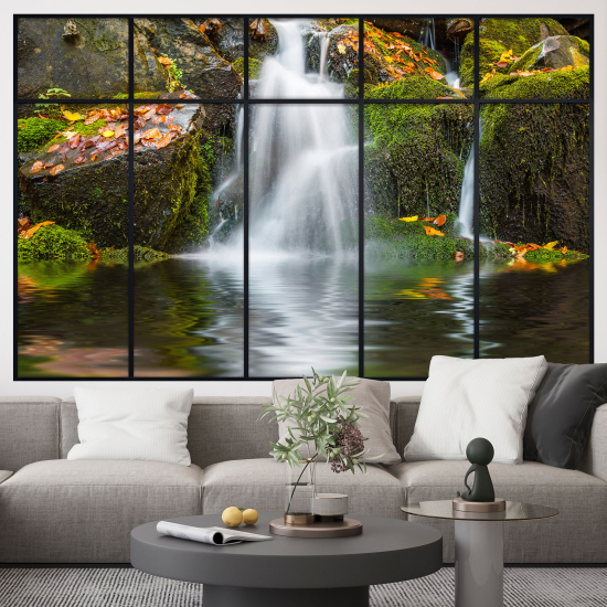 Vinilo Adhesivo Decorativo trampantojo 3D - Cascada