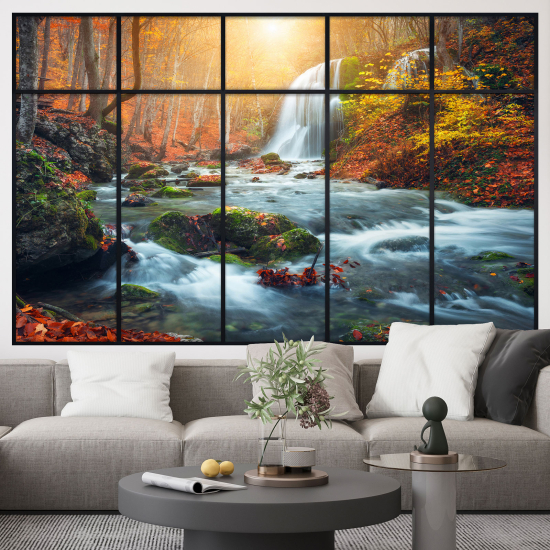 Vinilo Adhesivo Decorativo trampantojo 3D - Cascada