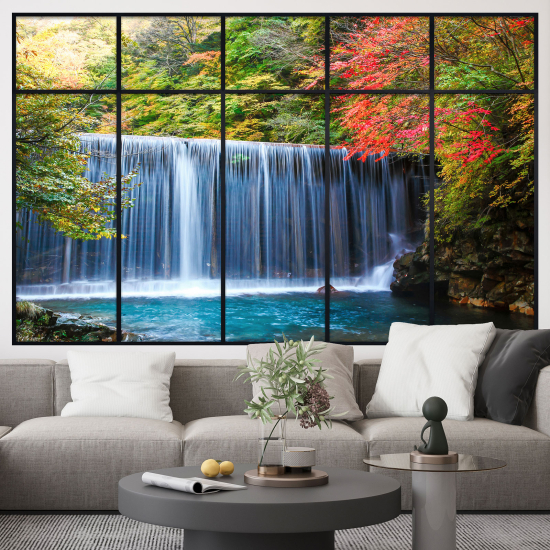 Vinilo Adhesivo Decorativo trampantojo 3D - Cascada
