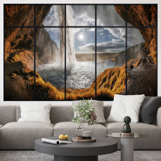 Vinilo Adhesivo Decorativo trampantojo 3D - Cascada