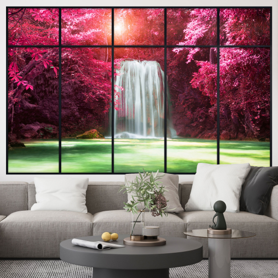 Vinilo Adhesivo Decorativo trampantojo 3D - Cascada