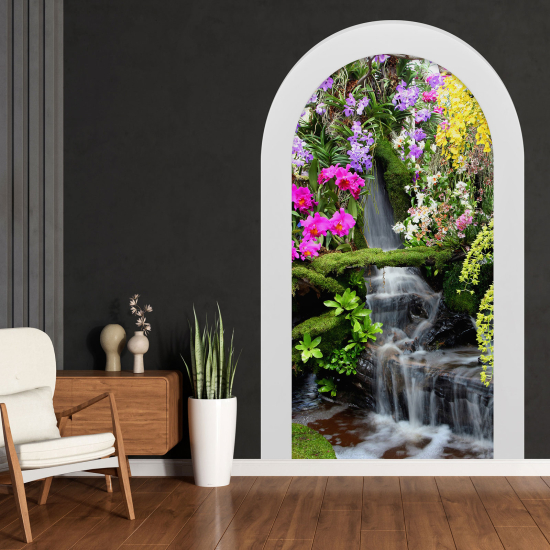 Vinilo Adhesivo Decorativo trampantojo 3D - Cascada