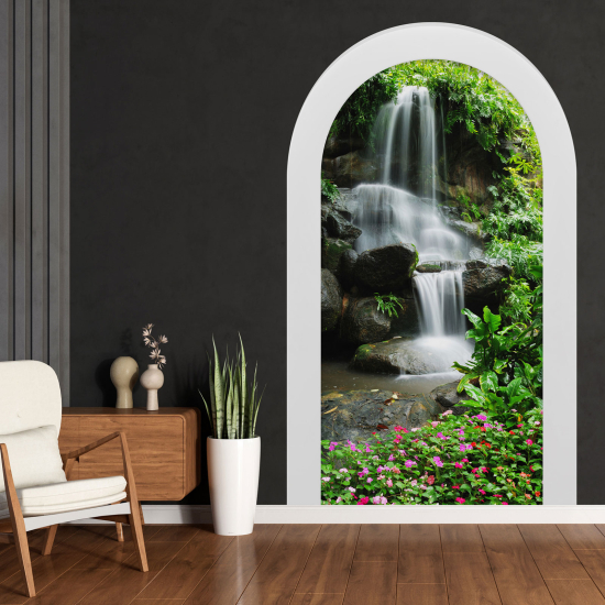 Vinilo Adhesivo Decorativo trampantojo 3D - Cascada