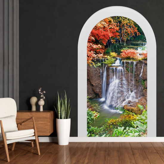 Vinilo Adhesivo Decorativo trampantojo 3D - Cascada