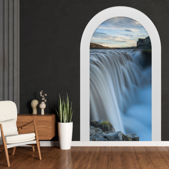Vinilo Adhesivo Decorativo trampantojo 3D - Cascada