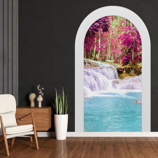 Vinilo Adhesivo Decorativo trampantojo 3D - Cascada