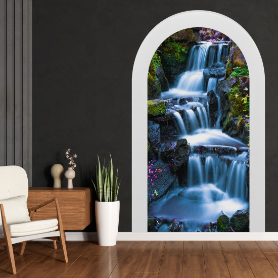 Vinilo Adhesivo Decorativo trampantojo 3D - Cascada