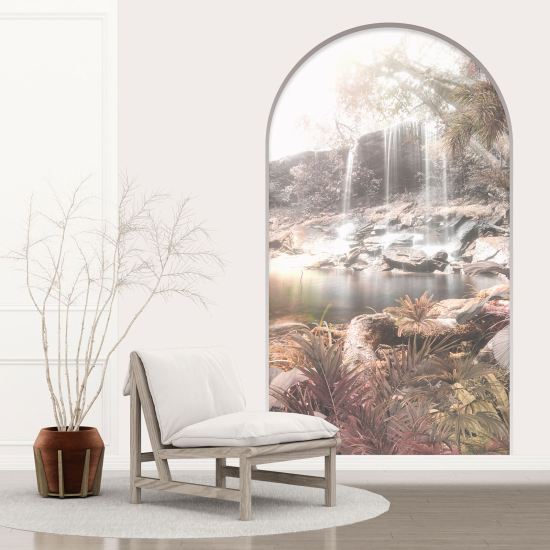 Vinilo Adhesivo Decorativo trampantojo 3D - Cascada