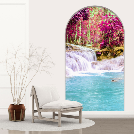 Vinilo Adhesivo Decorativo trampantojo 3D - Cascada