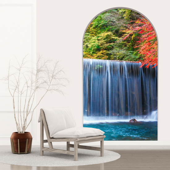 Vinilo Adhesivo Decorativo trampantojo 3D - Cascada